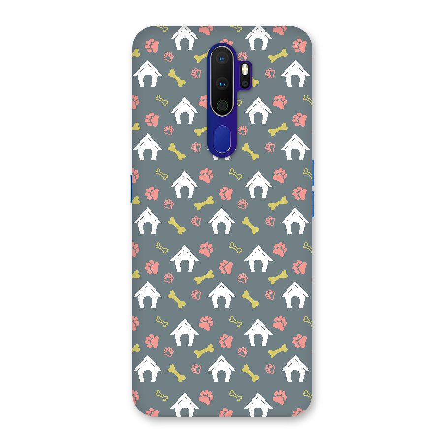 Dog Pattern Back Case for Oppo A9 (2020)