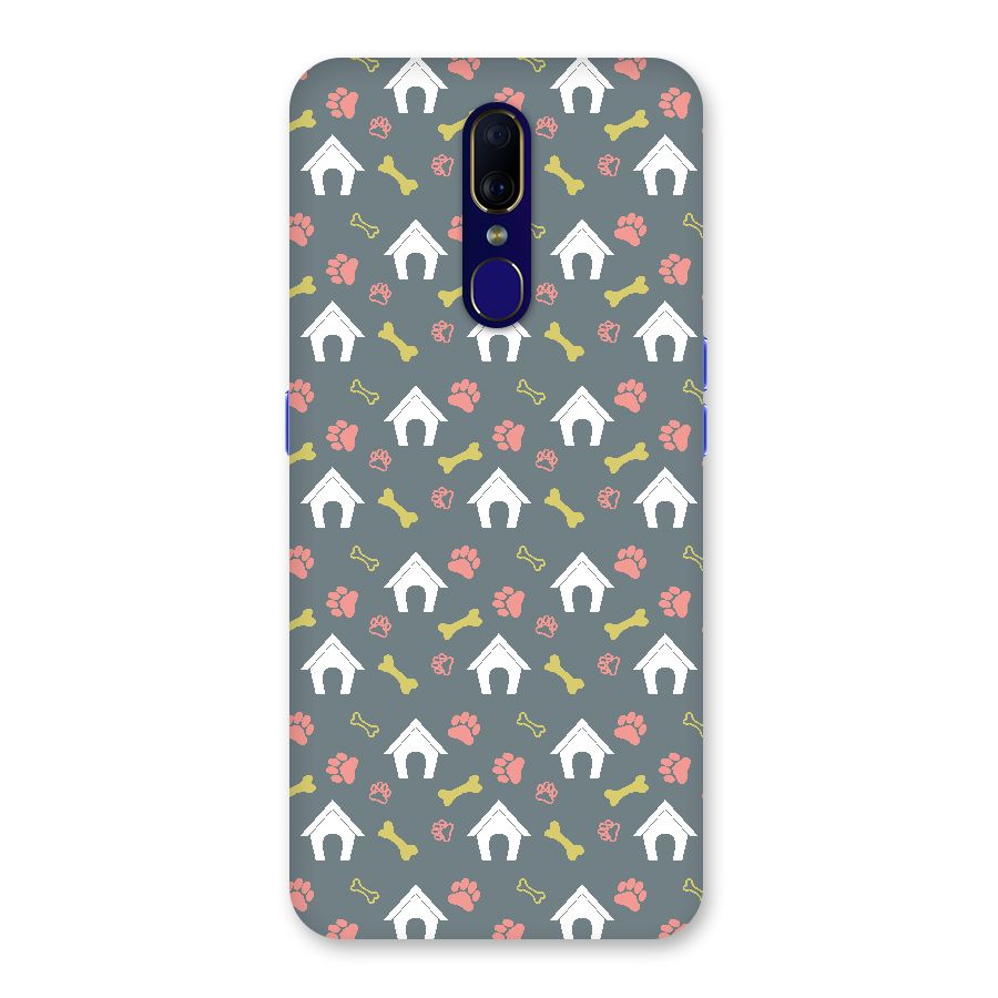 Dog Pattern Back Case for Oppo F11