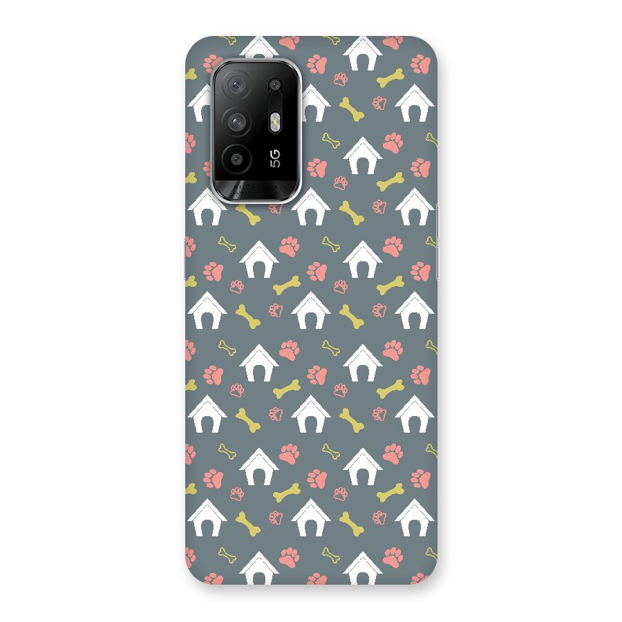 Dog Pattern Back Case for Oppo F19 Pro Plus 5G