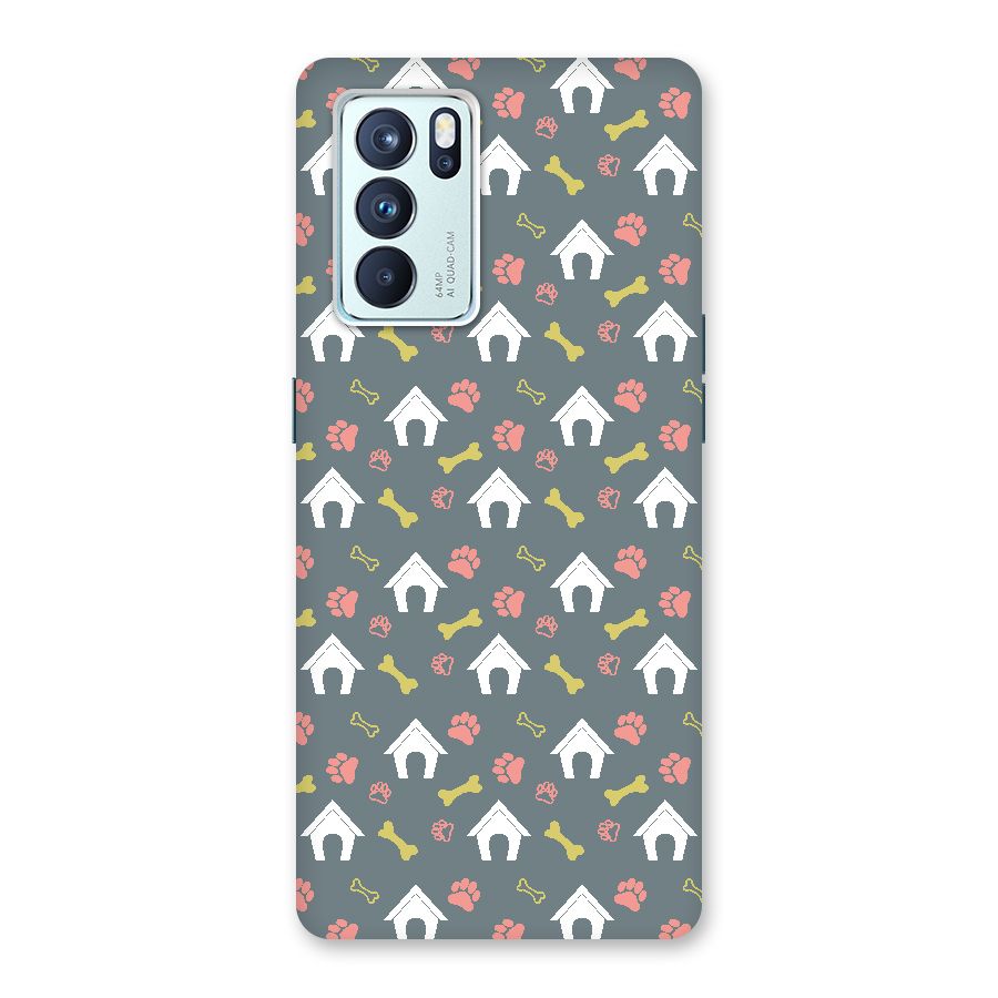 Dog Pattern Back Case for Oppo Reno6 Pro 5G