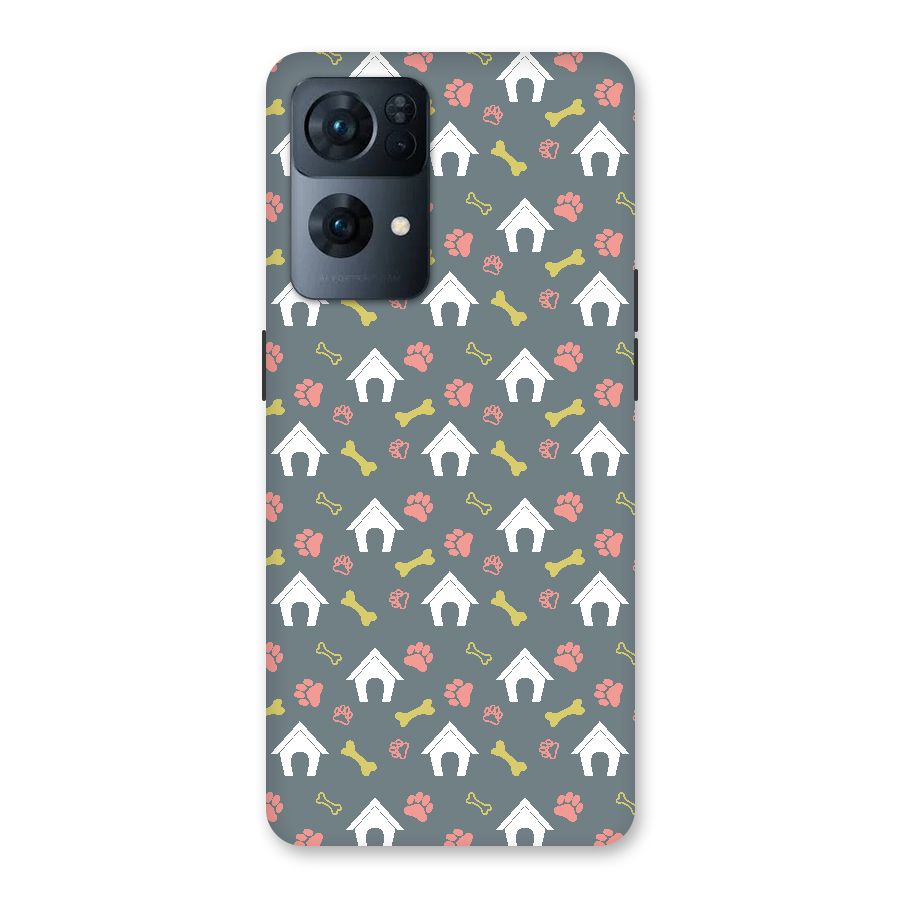 Dog Pattern Back Case for Oppo Reno7 Pro 5G