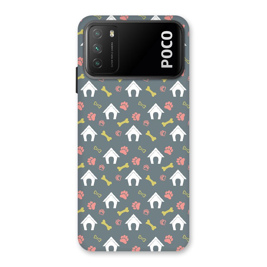 Dog Pattern Back Case for Poco M3