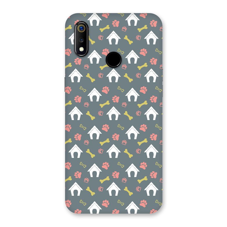 Dog Pattern Back Case for Realme 3