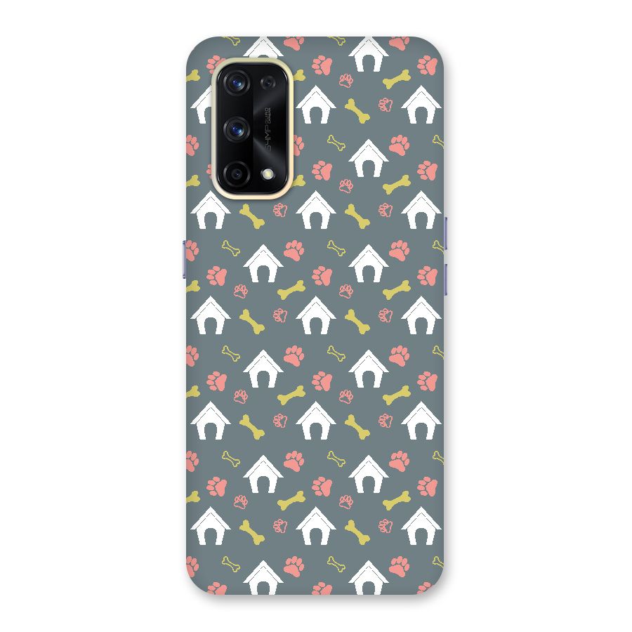 Dog Pattern Glass Back Case for Realme X7 Pro