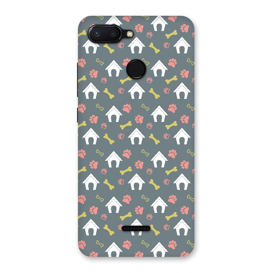 Dog Pattern Back Case for Redmi 6