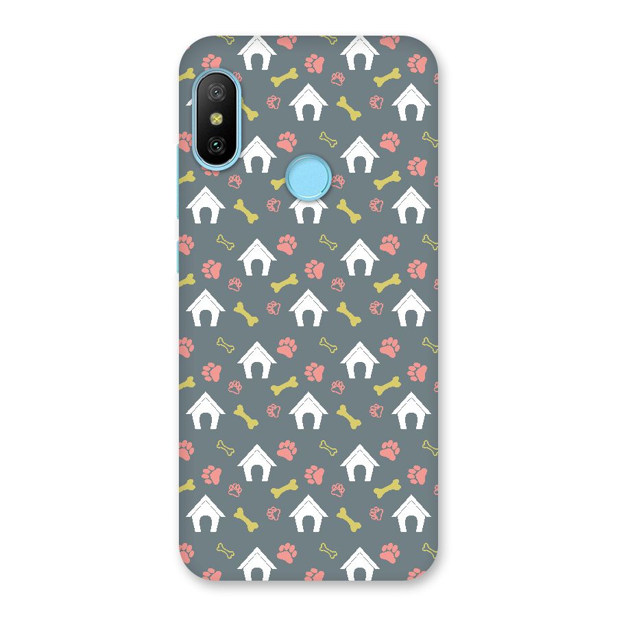 Dog Pattern Back Case for Redmi 6 Pro