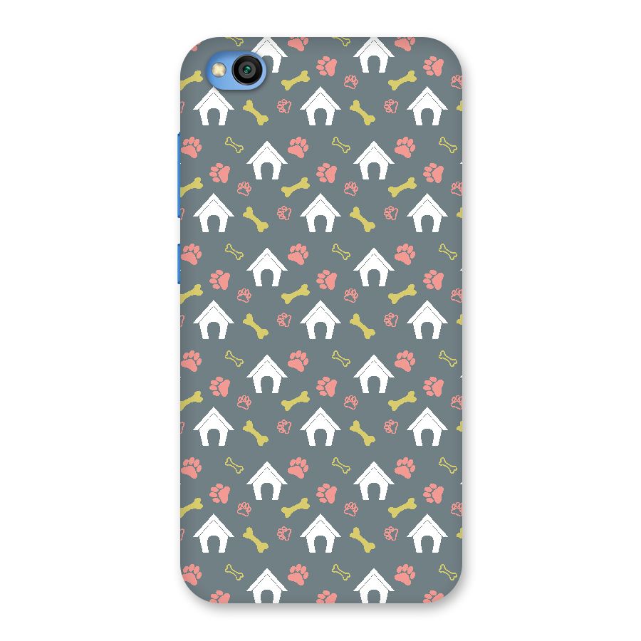 Dog Pattern Back Case for Redmi Go