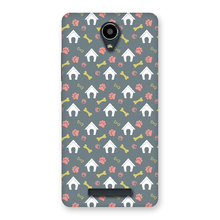 Dog Pattern Back Case for Redmi Note 2