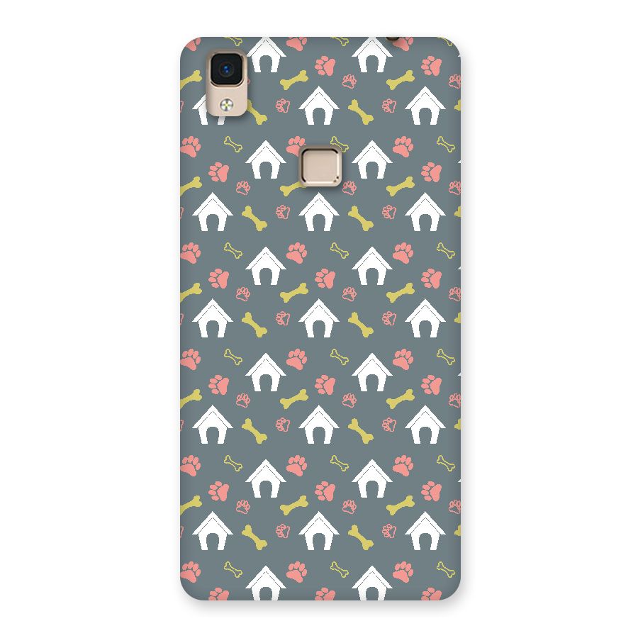 Dog Pattern Back Case for V3 Max