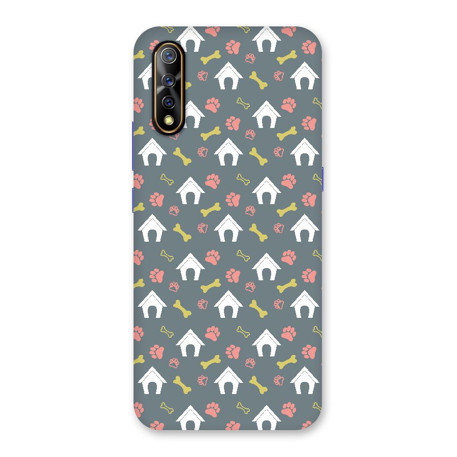 Dog Pattern Back Case for Vivo S1