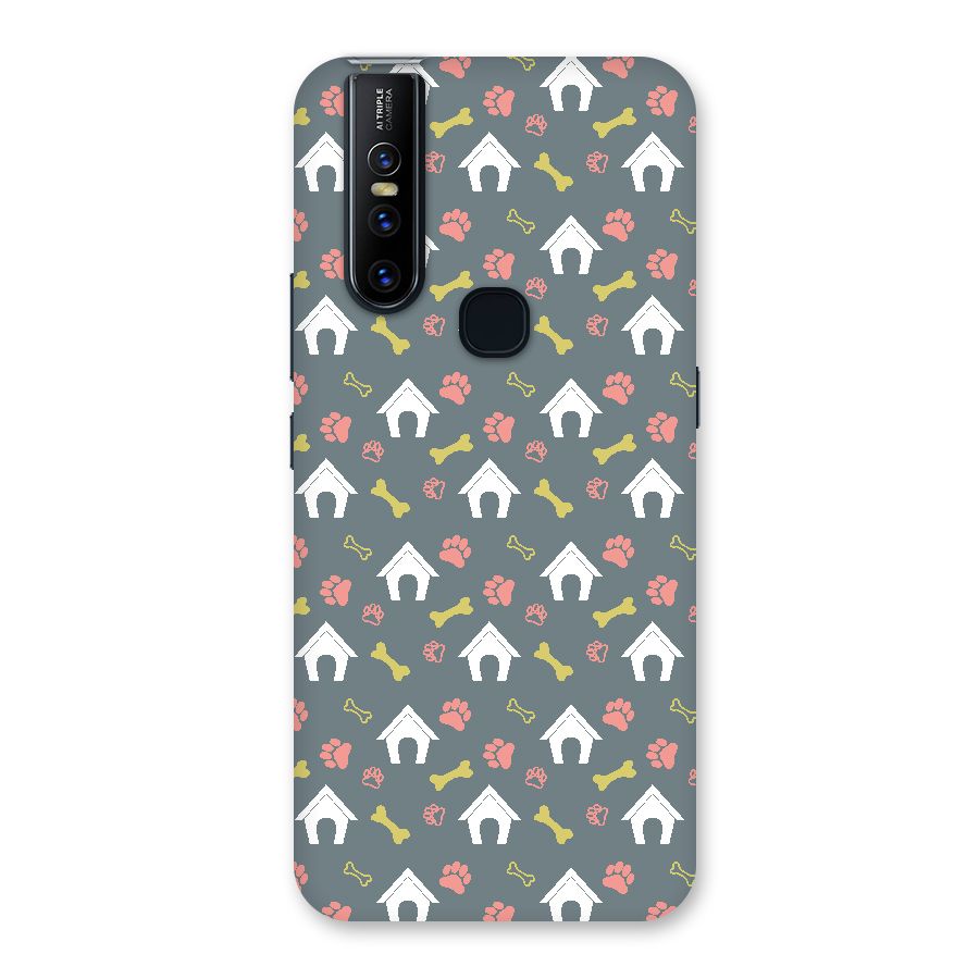 Dog Pattern Back Case for Vivo V15