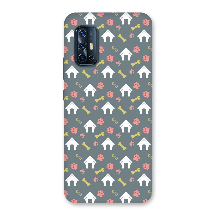 Dog Pattern Back Case for Vivo V17