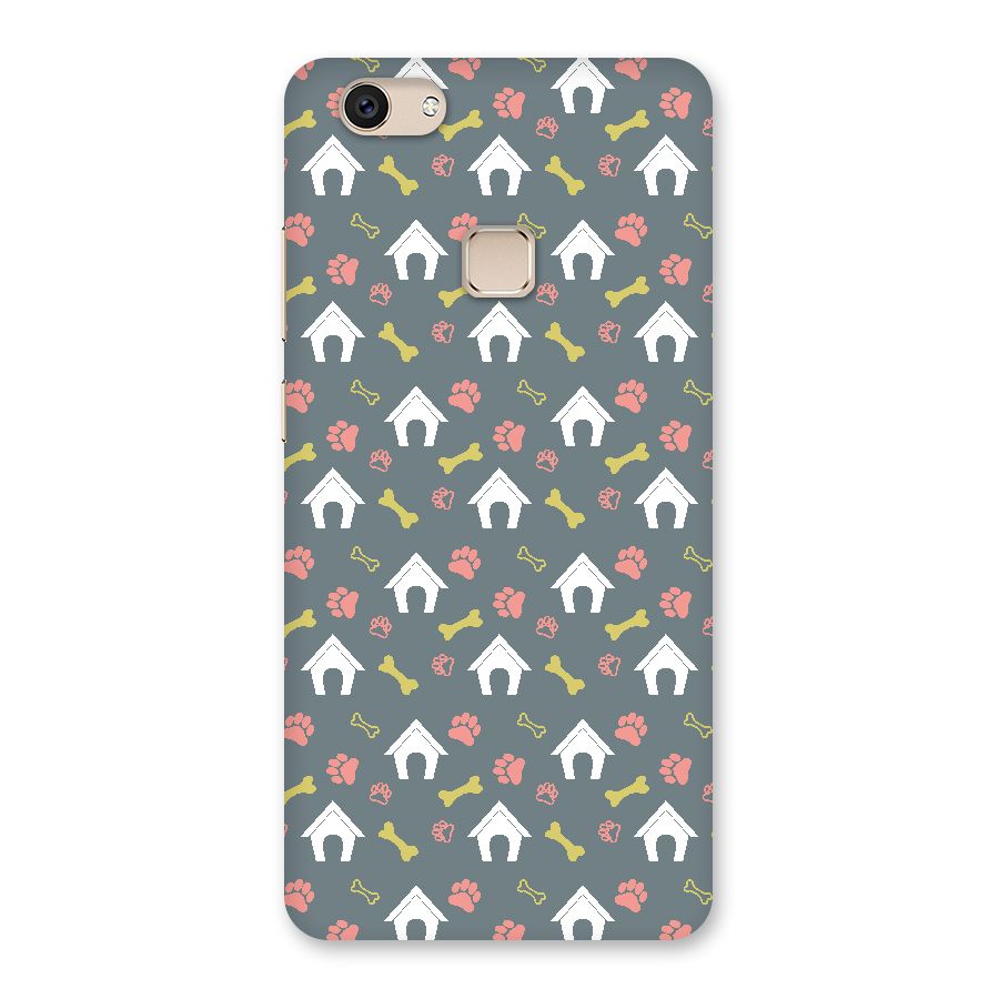 Dog Pattern Back Case for Vivo V7