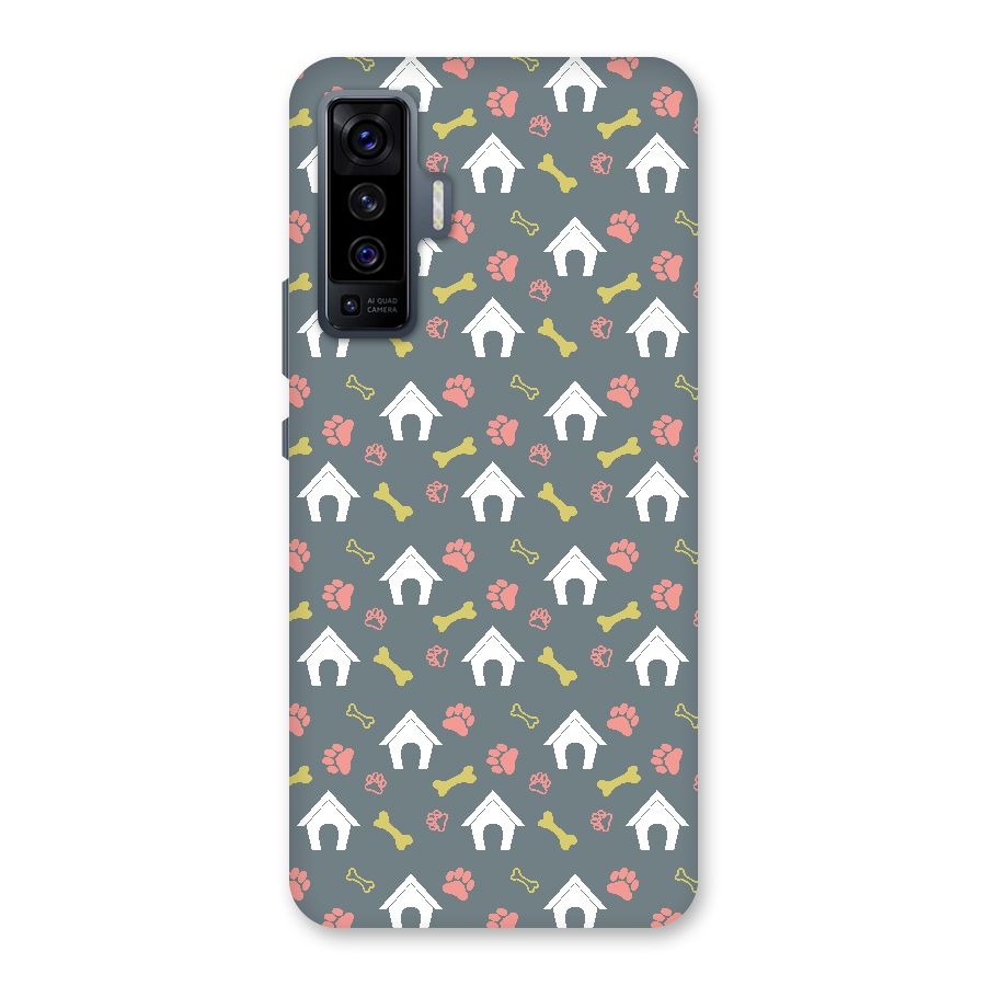Dog Pattern Back Case for Vivo X50