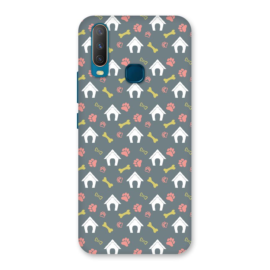 Dog Pattern Back Case for Vivo Y15