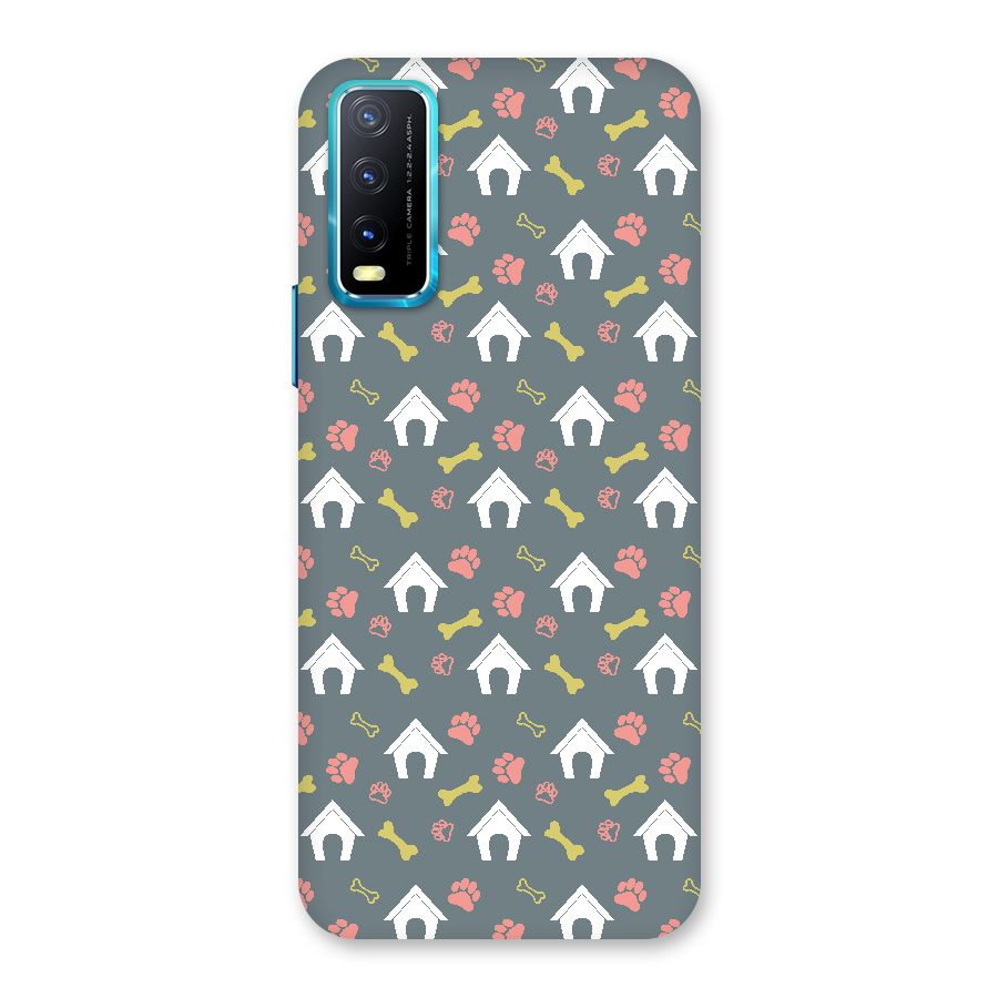 Dog Pattern Back Case for Vivo Y20