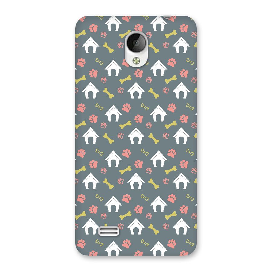 Dog Pattern Back Case for Vivo Y21