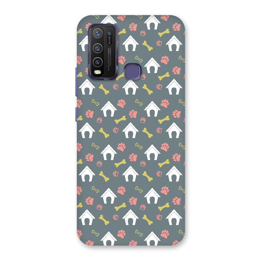 Dog Pattern Back Case for Vivo Y50