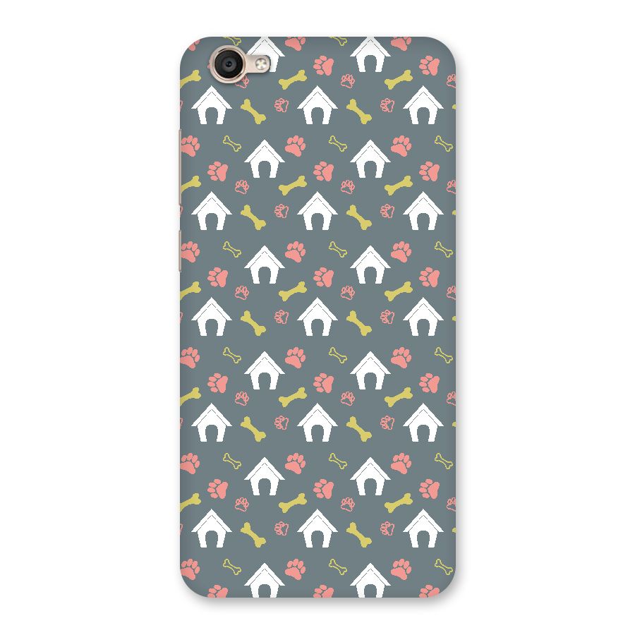 Dog Pattern Back Case for Vivo Y55s