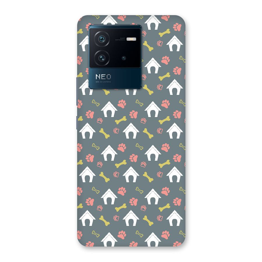 Dog Pattern Back Case for Vivo iQOO Neo 6 5G