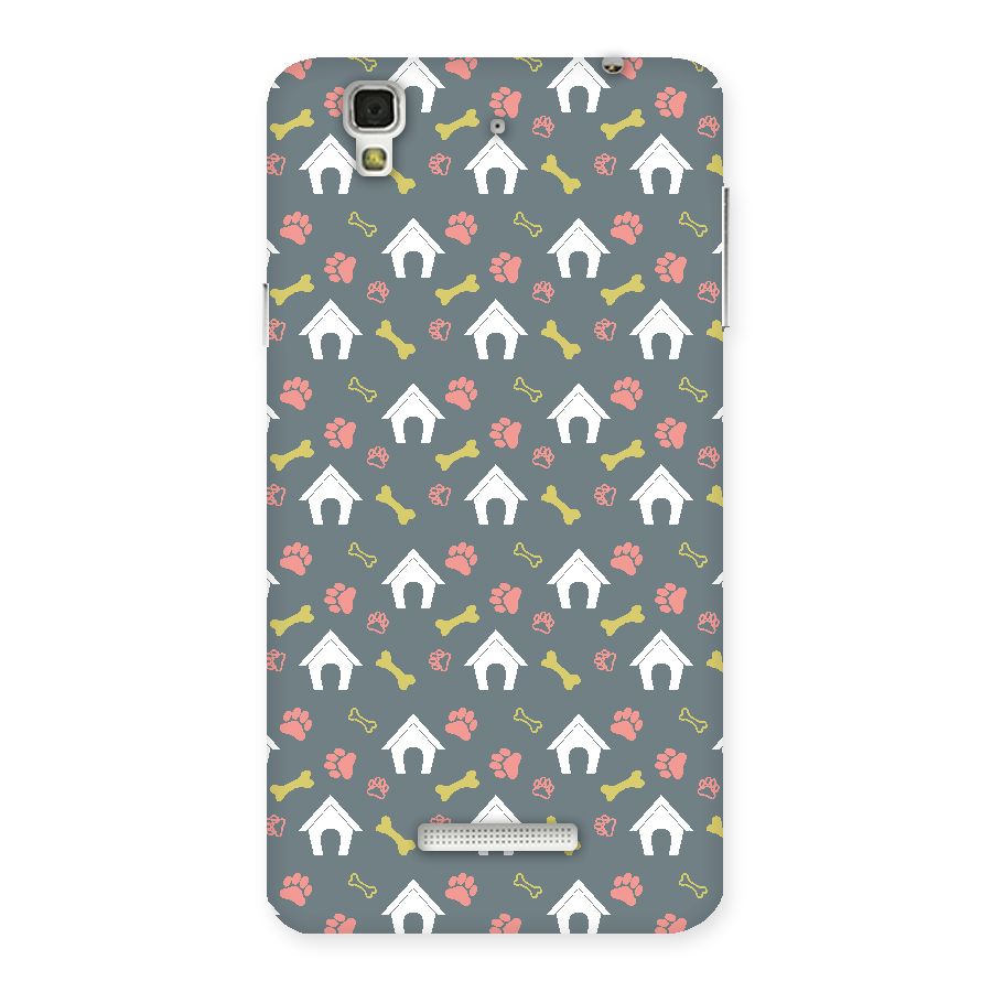 Dog Pattern Back Case for YU Yureka Plus