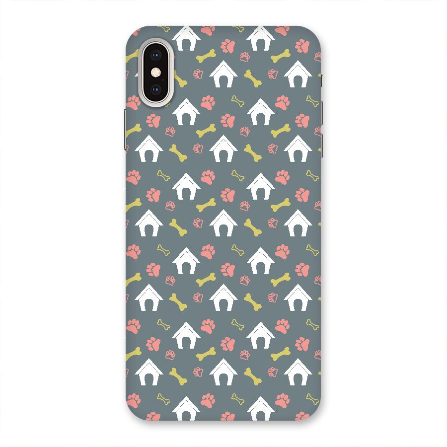 Dog Pattern Back Case for iPhone XS Max