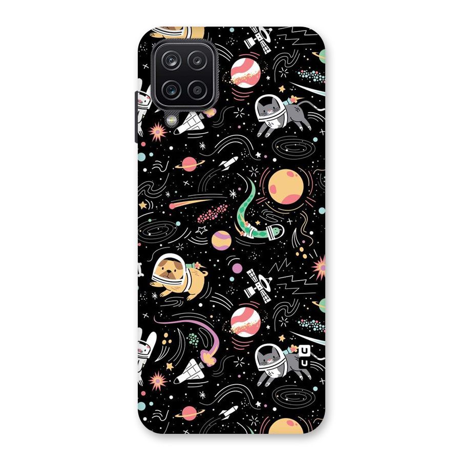 Dog Planetarium Back Case for Galaxy A12