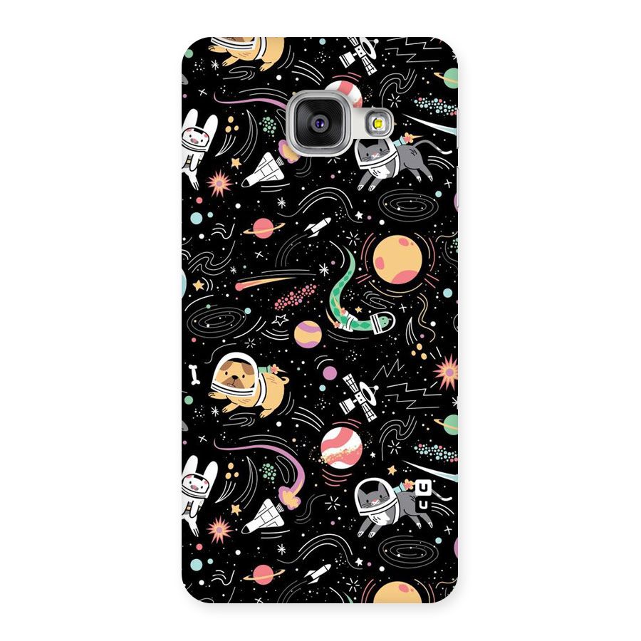 Dog Planetarium Back Case for Galaxy A3 2016