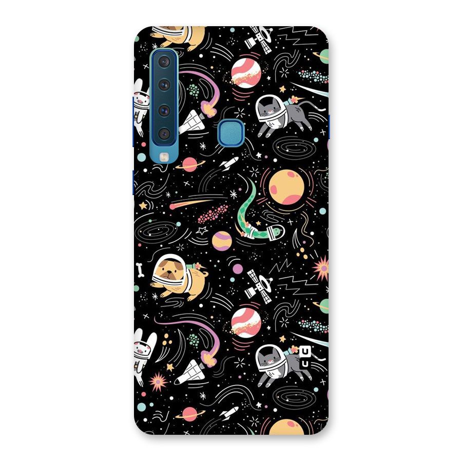 Dog Planetarium Back Case for Galaxy A9 (2018)