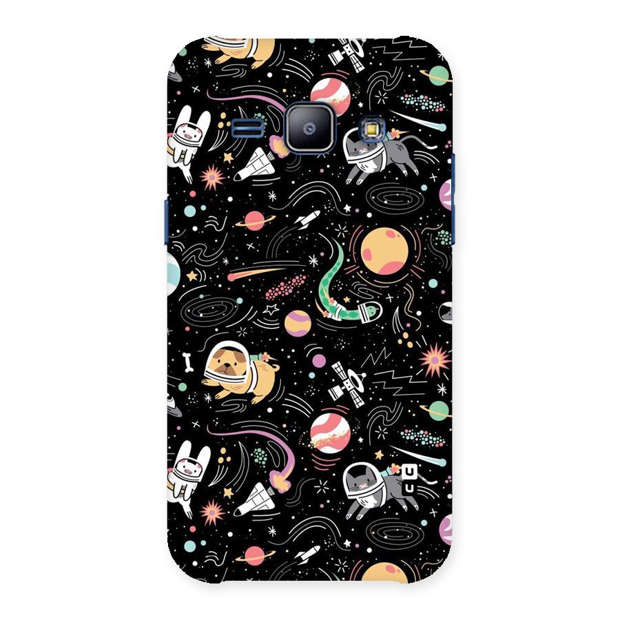 Dog Planetarium Back Case for Galaxy J1