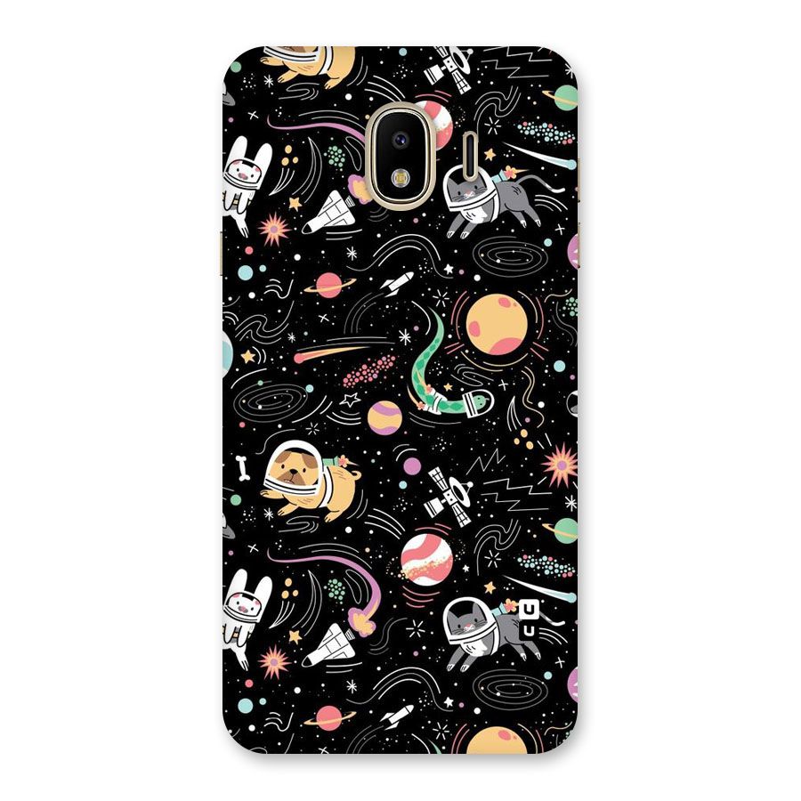 Dog Planetarium Back Case for Galaxy J4
