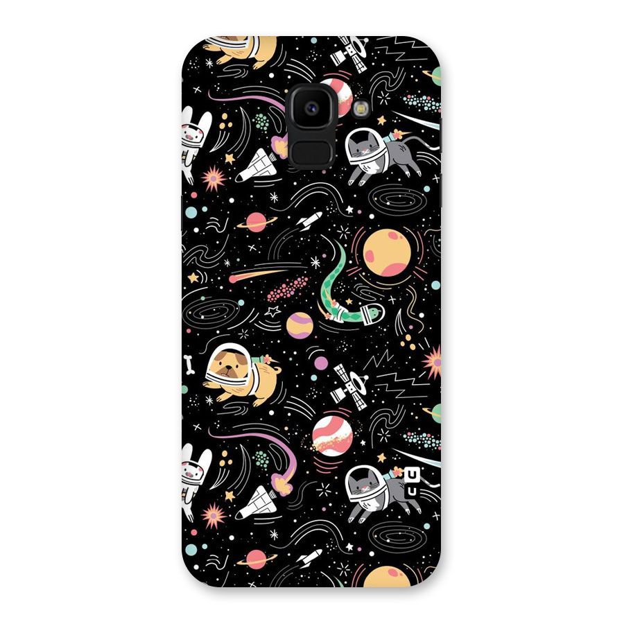 Dog Planetarium Back Case for Galaxy J6