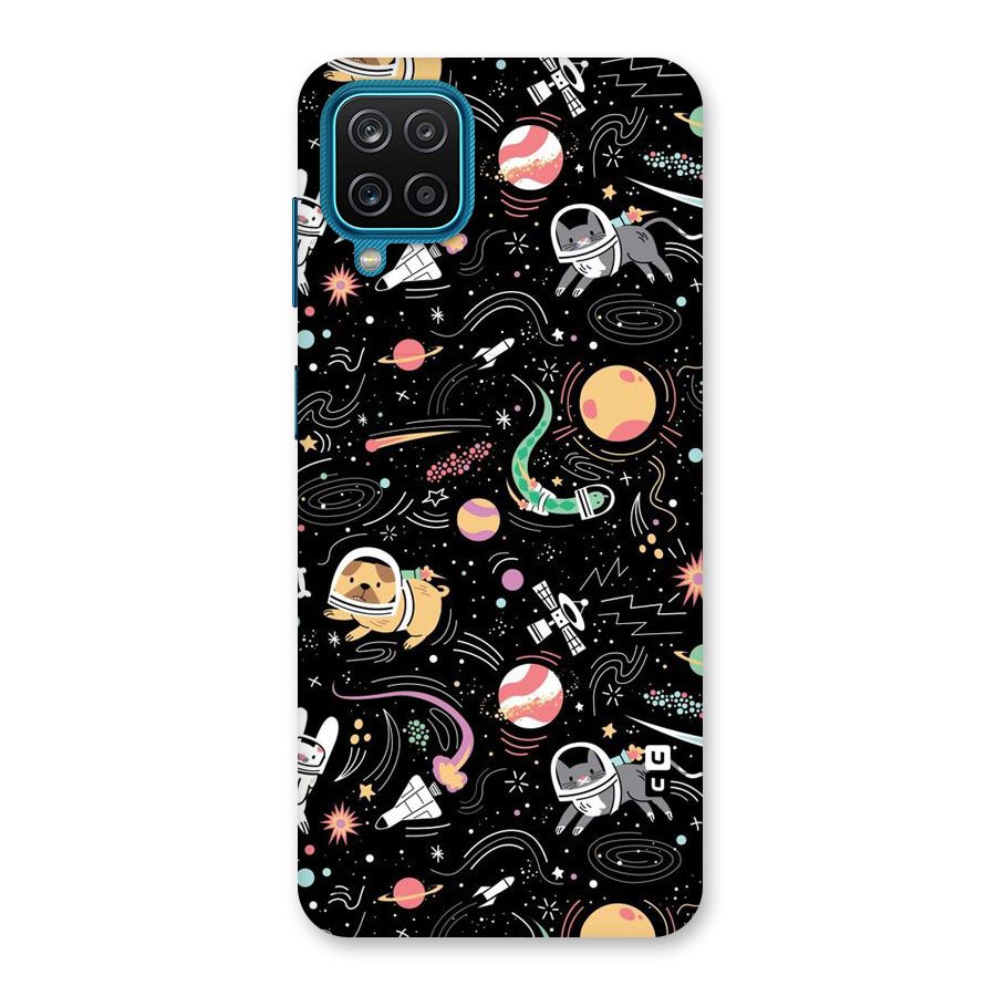Dog Planetarium Back Case for Galaxy M12