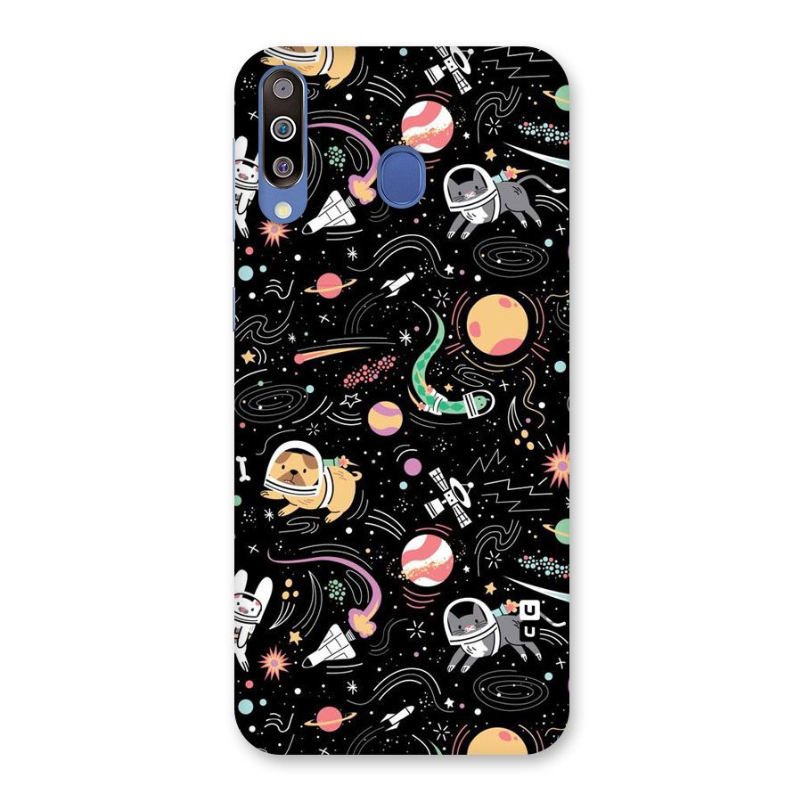 Dog Planetarium Back Case for Galaxy M30