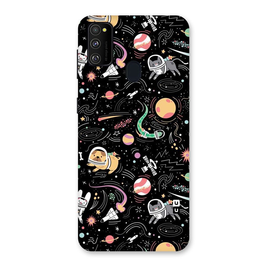 Dog Planetarium Back Case for Galaxy M30s