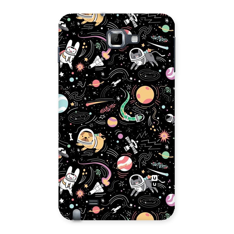 Dog Planetarium Back Case for Galaxy Note