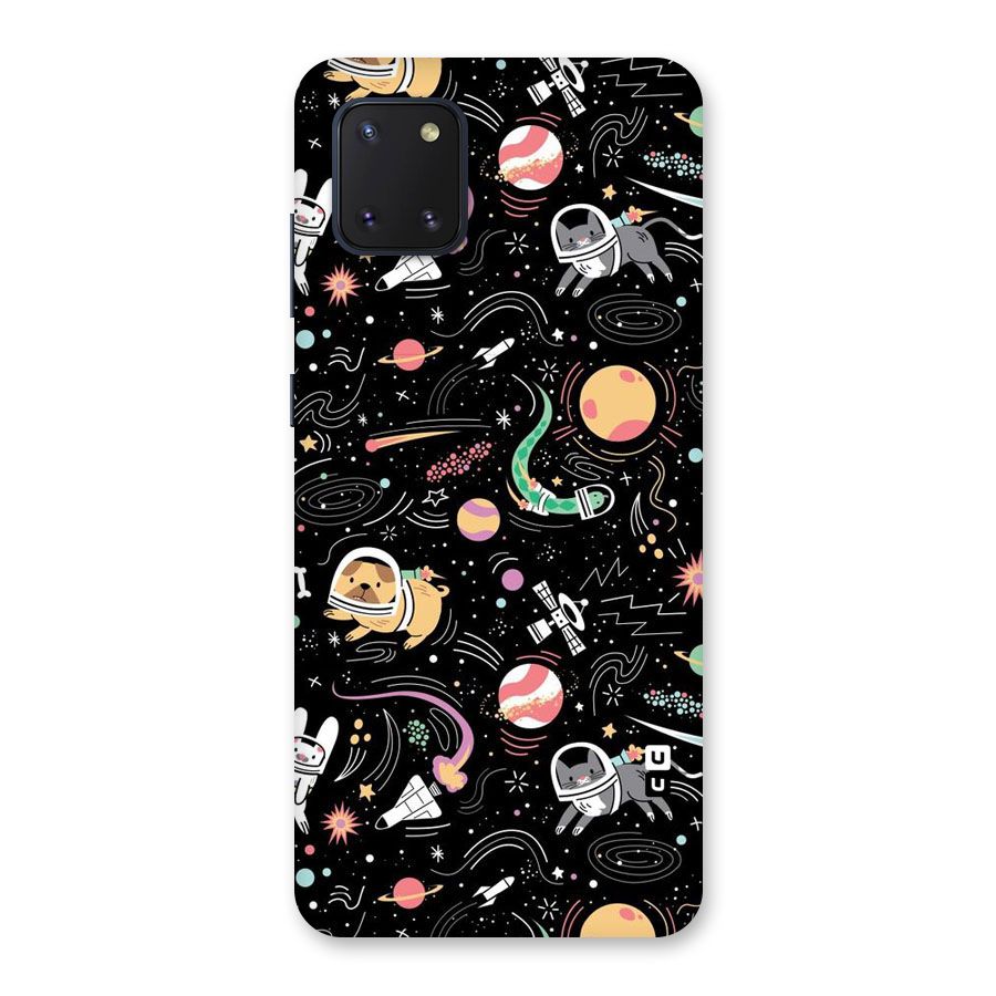 Dog Planetarium Back Case for Galaxy Note 10 Lite