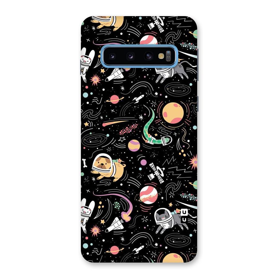Dog Planetarium Back Case for Galaxy S10
