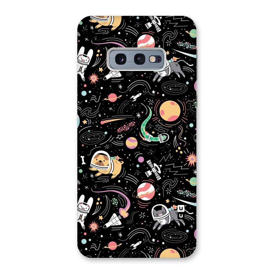 Dog Planetarium Back Case for Galaxy S10e