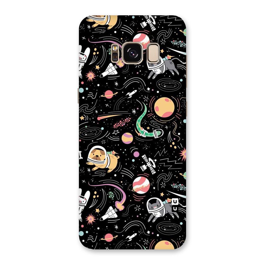 Dog Planetarium Back Case for Galaxy S8