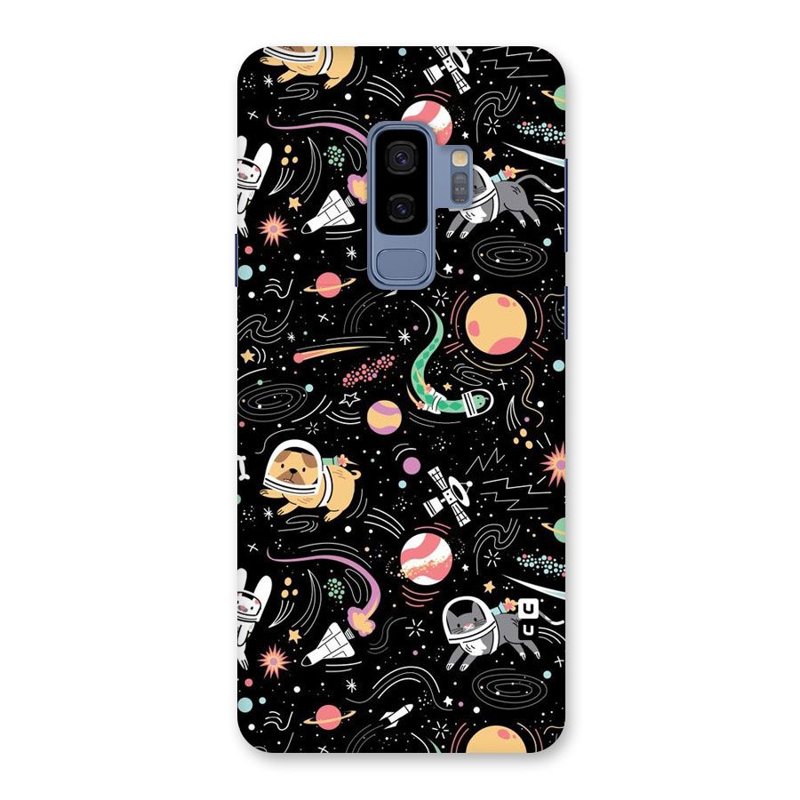 Dog Planetarium Back Case for Galaxy S9 Plus