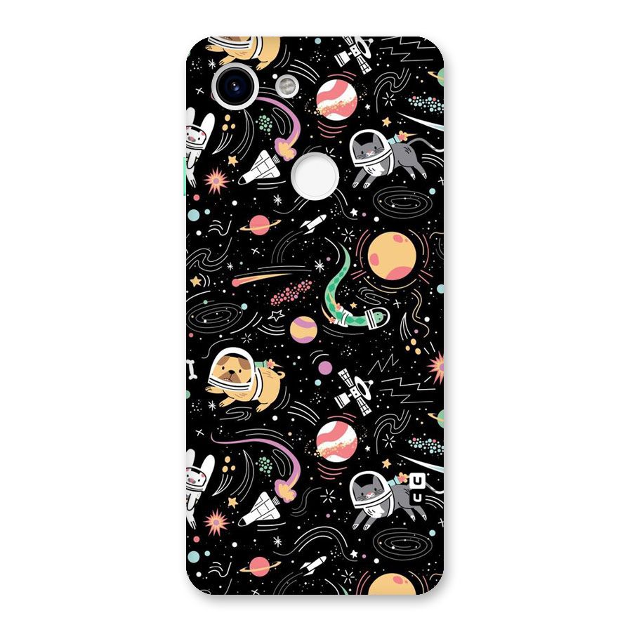 Dog Planetarium Back Case for Google Pixel 3