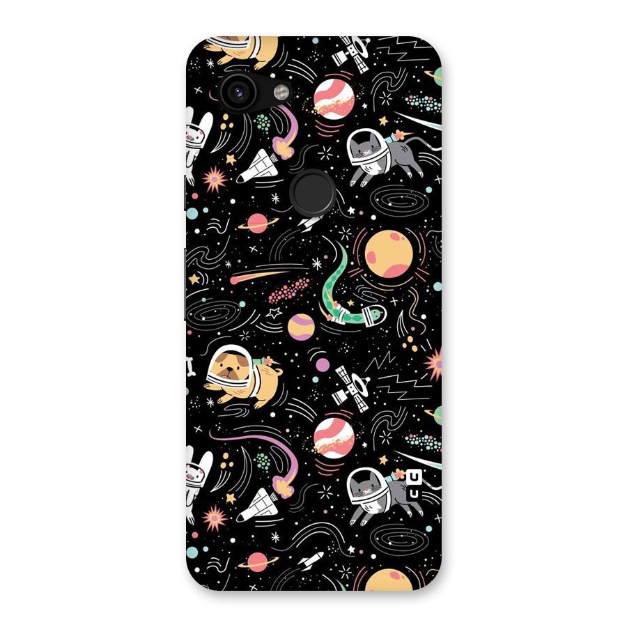 Dog Planetarium Back Case for Google Pixel 3a