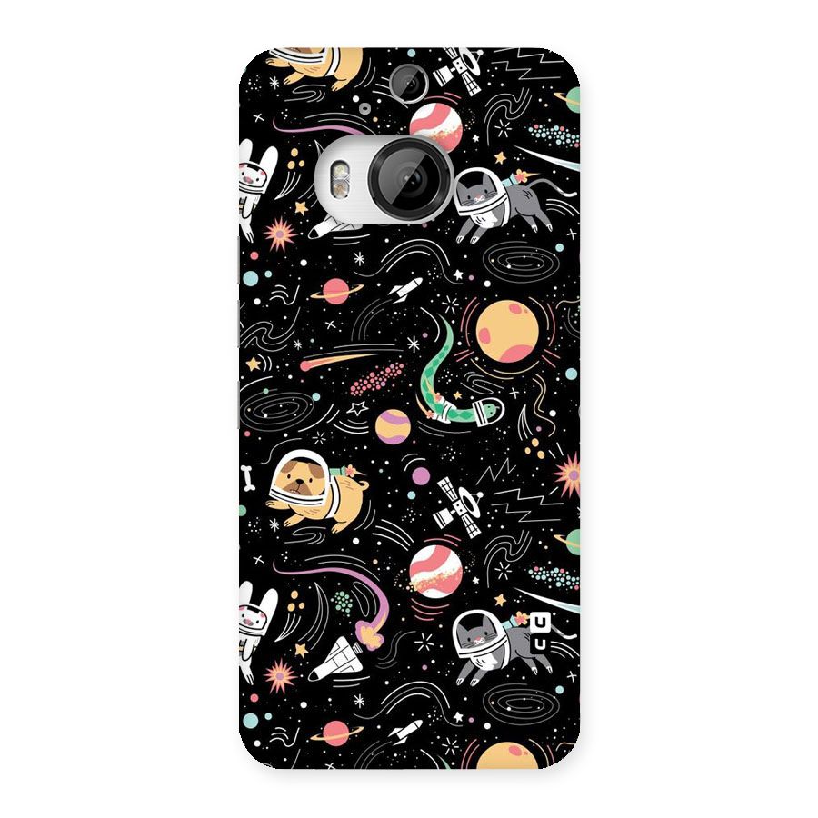 Dog Planetarium Back Case for HTC One M9 Plus