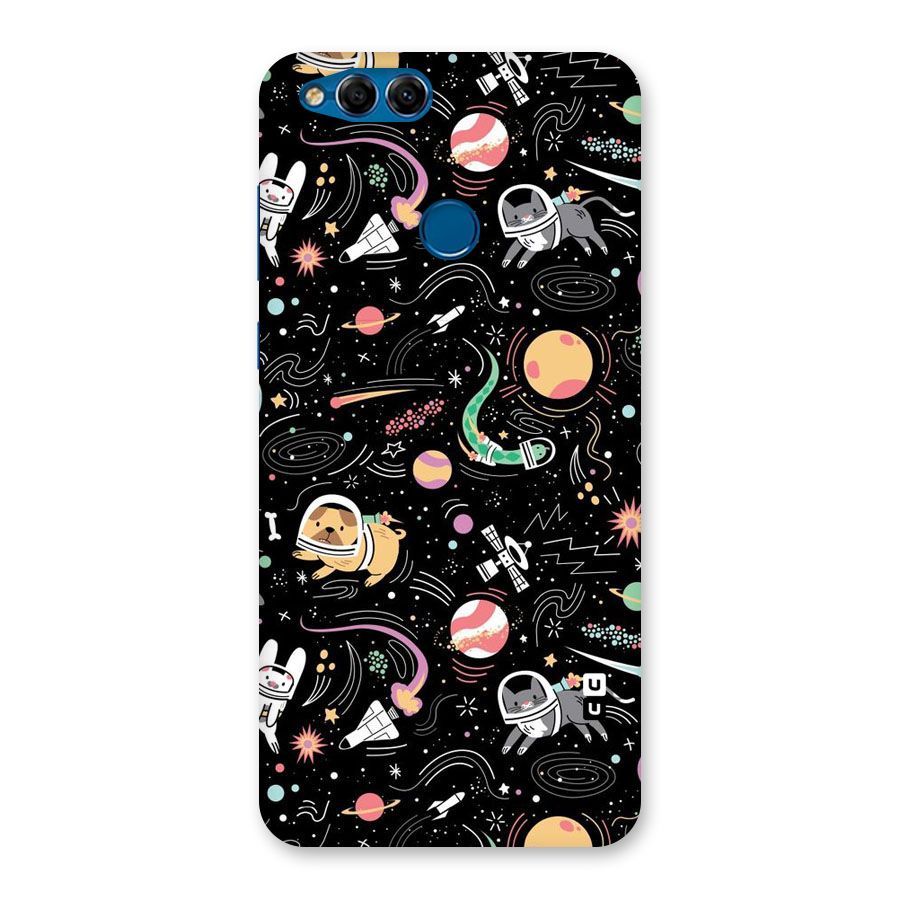 Dog Planetarium Back Case for Honor 7X
