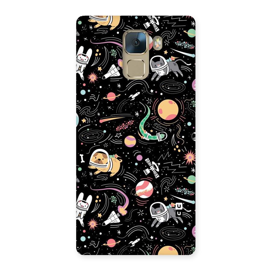 Dog Planetarium Back Case for Huawei Honor 7