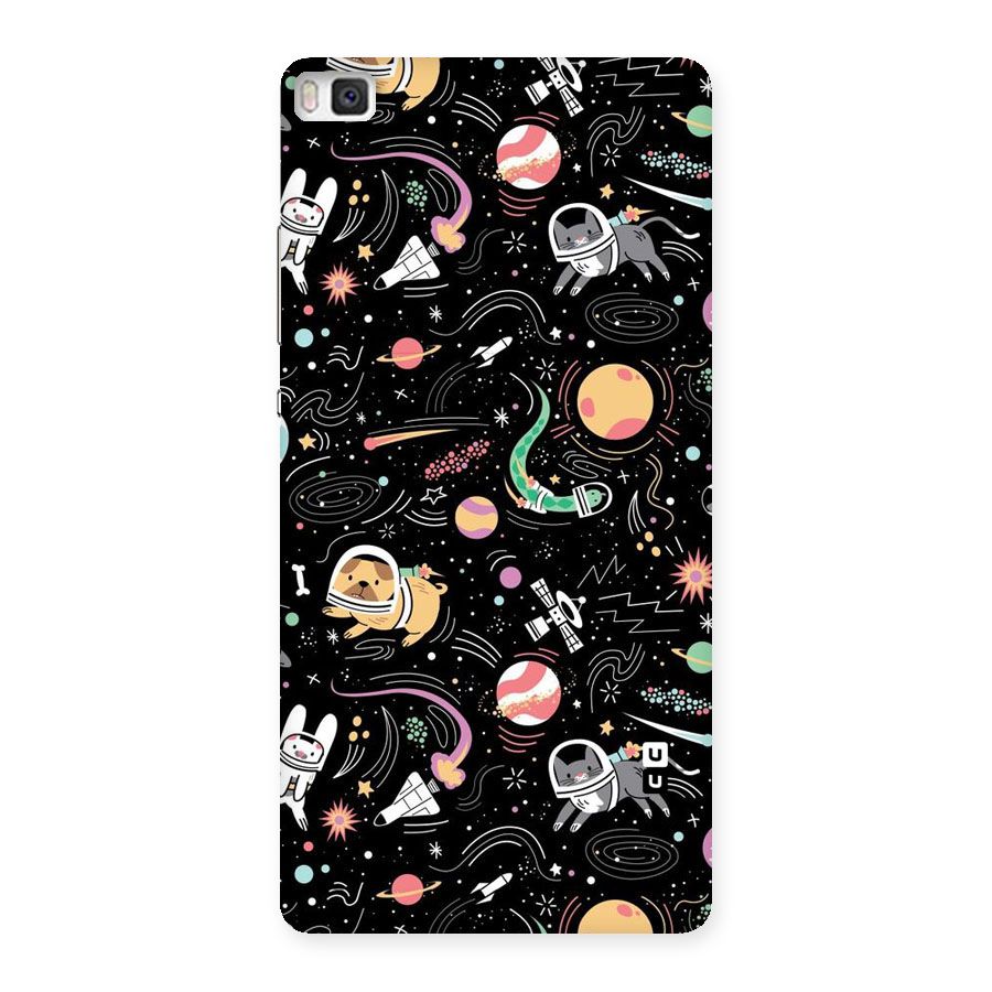 Dog Planetarium Back Case for Huawei P8