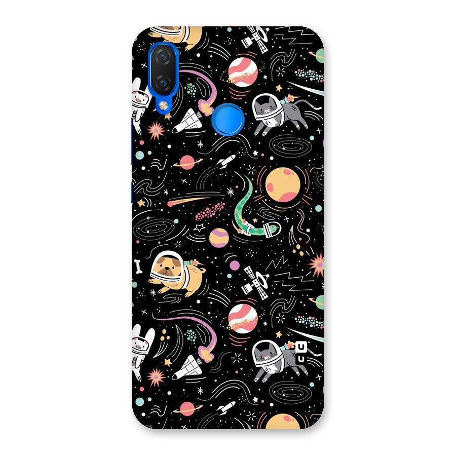 Dog Planetarium Back Case for Huawei P Smart+