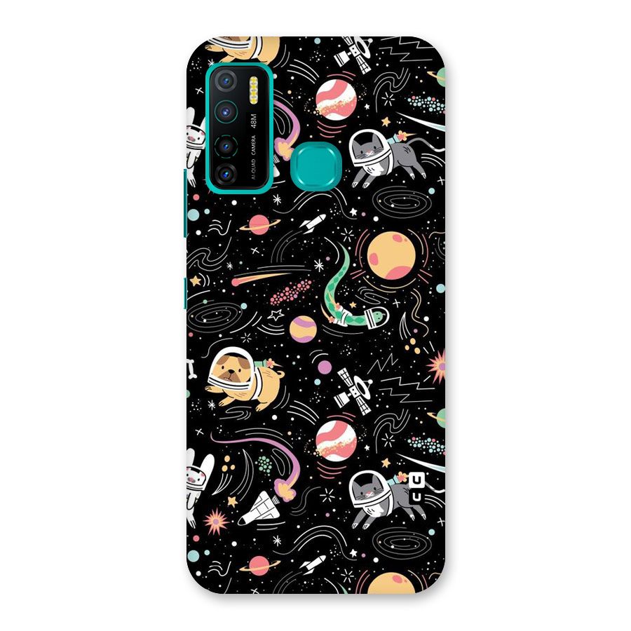 Dog Planetarium Back Case for Infinix Hot 9 Pro
