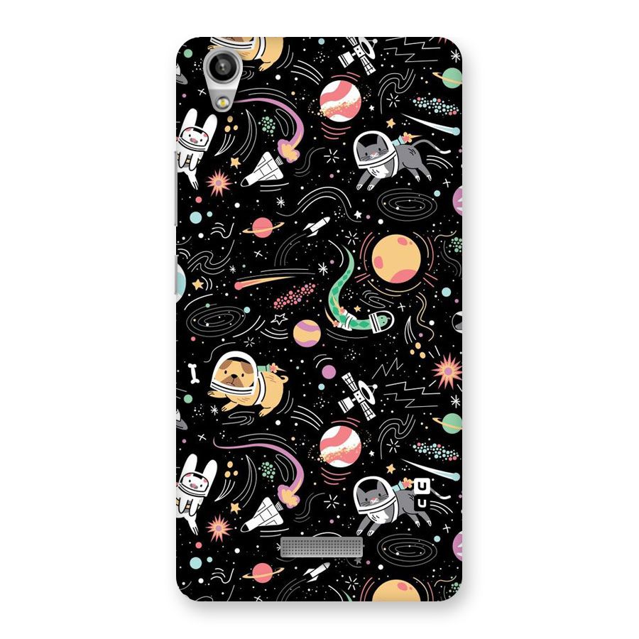 Dog Planetarium Back Case for Lava-Pixel-V1